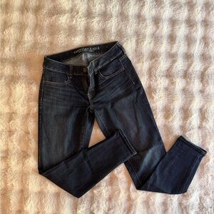 American Eagle Outfitters Women's Deep Indigo Skinny Jeans